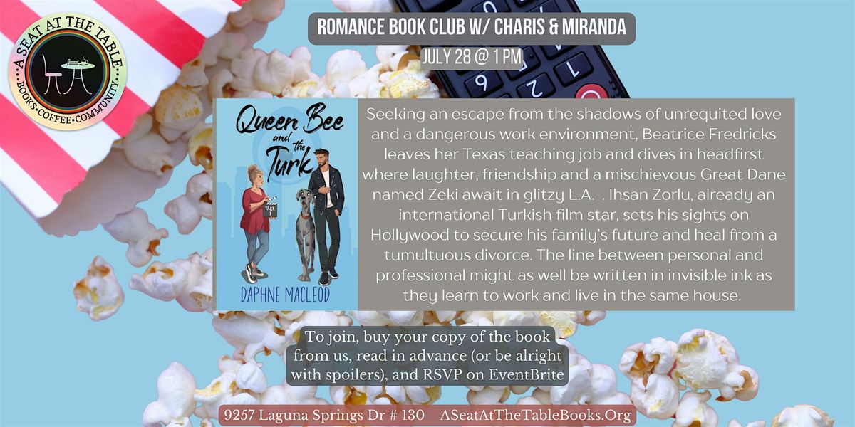 Romance Book Club w\/ Charis + Mira: Queen Bee and the Turk