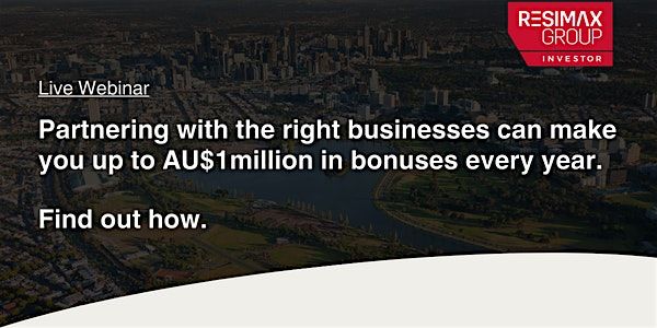 R\/E Agents - partner with us to make upto $1m in Bonus with AU property