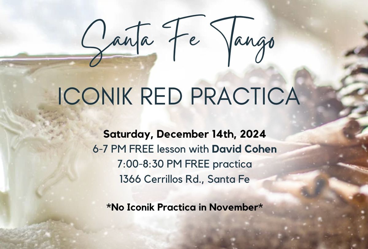 Iconik Practica - December with David Cohen