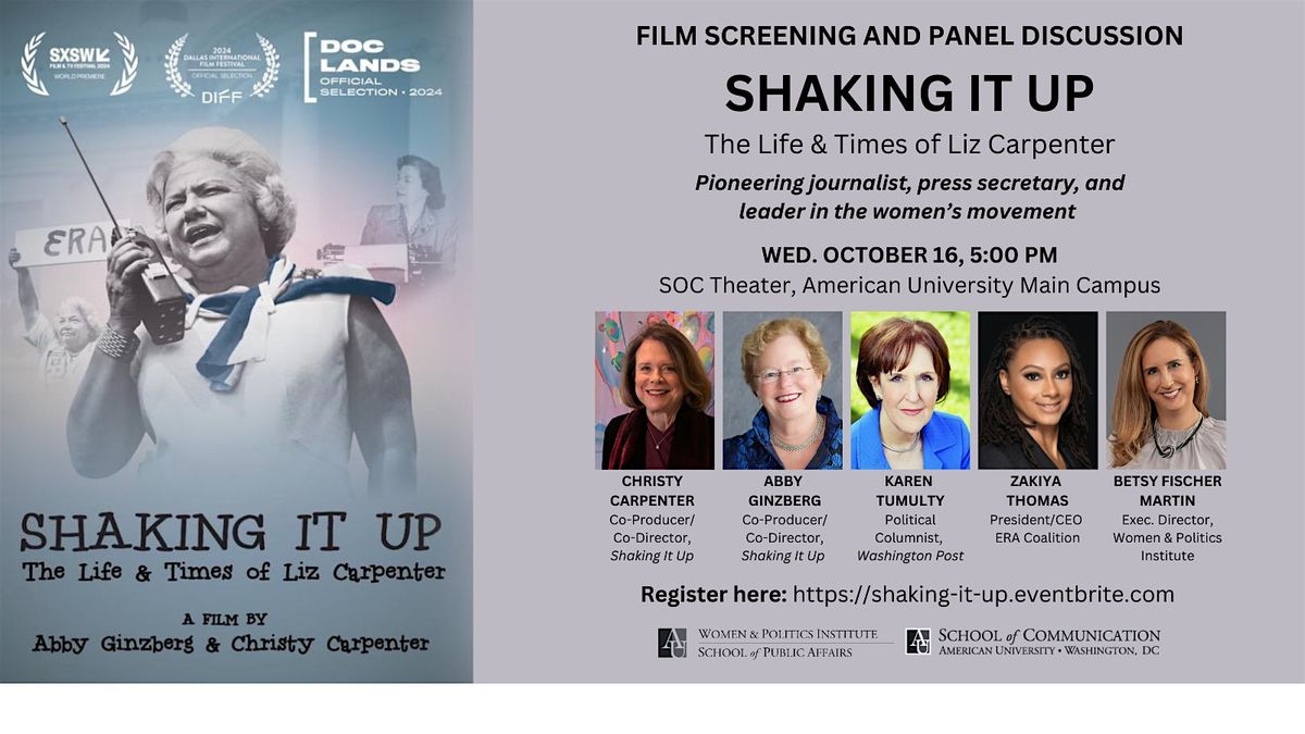 Shaking It Up: The Life and Times of Liz Carpenter