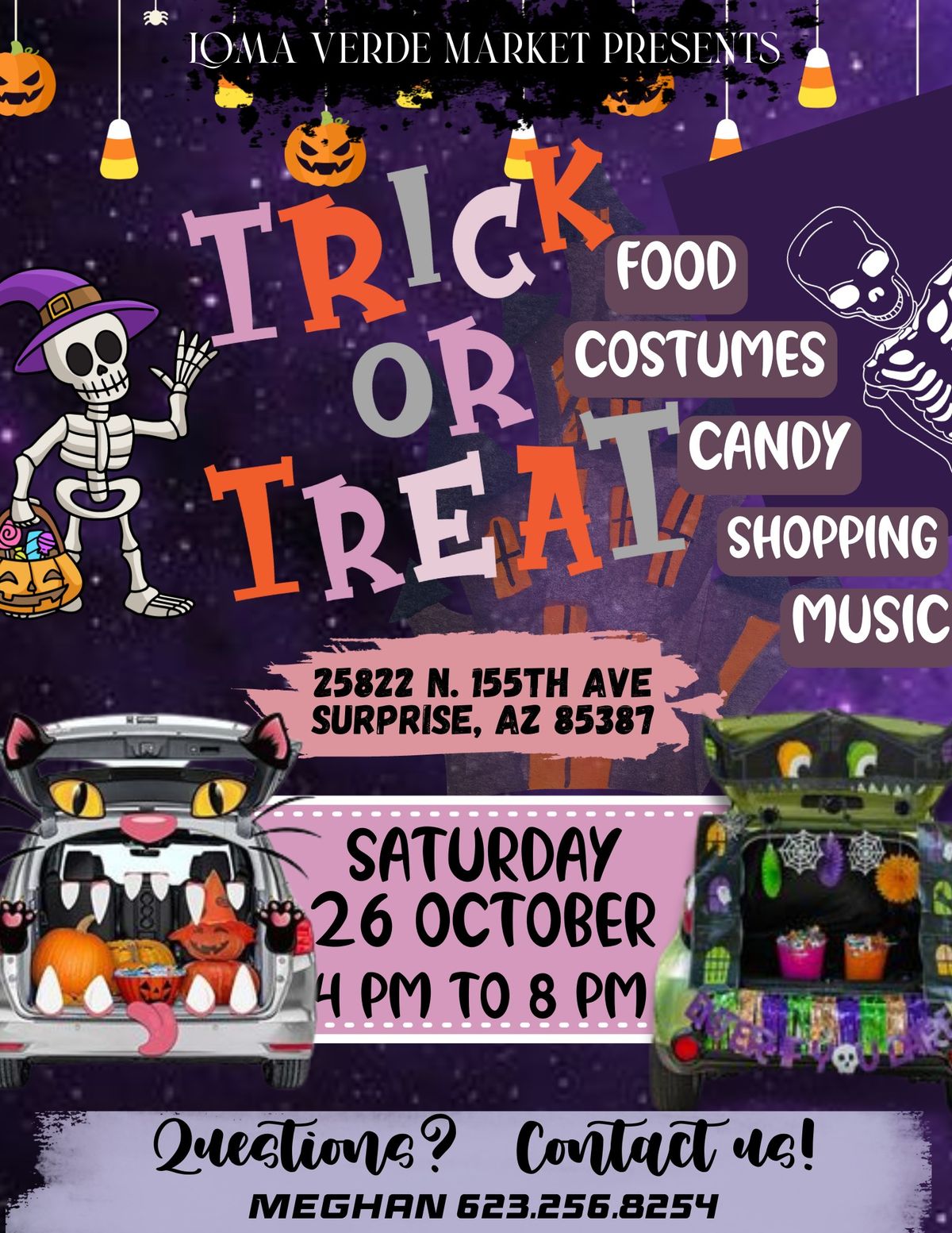 Trick or Treat Vendor Event