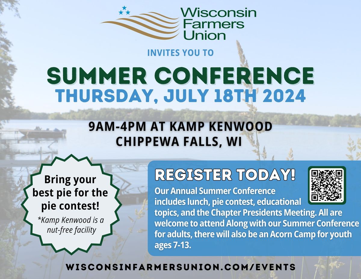 Wisconsin Farmers Union Summer Conference