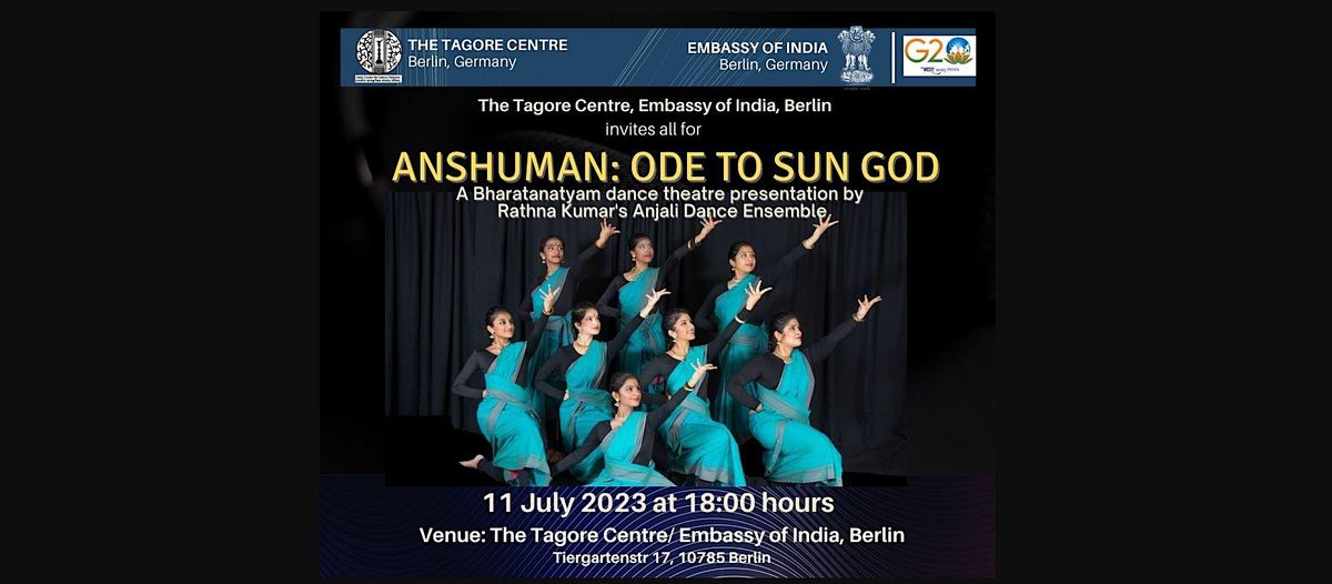 'ANSHUMAN: ODE TO SUN GOD' by Rathna Kumar's Anjali Dance Ensemble