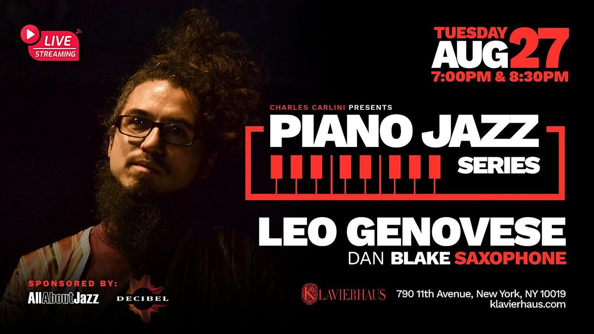 Piano Jazz Series: Leo Genovese