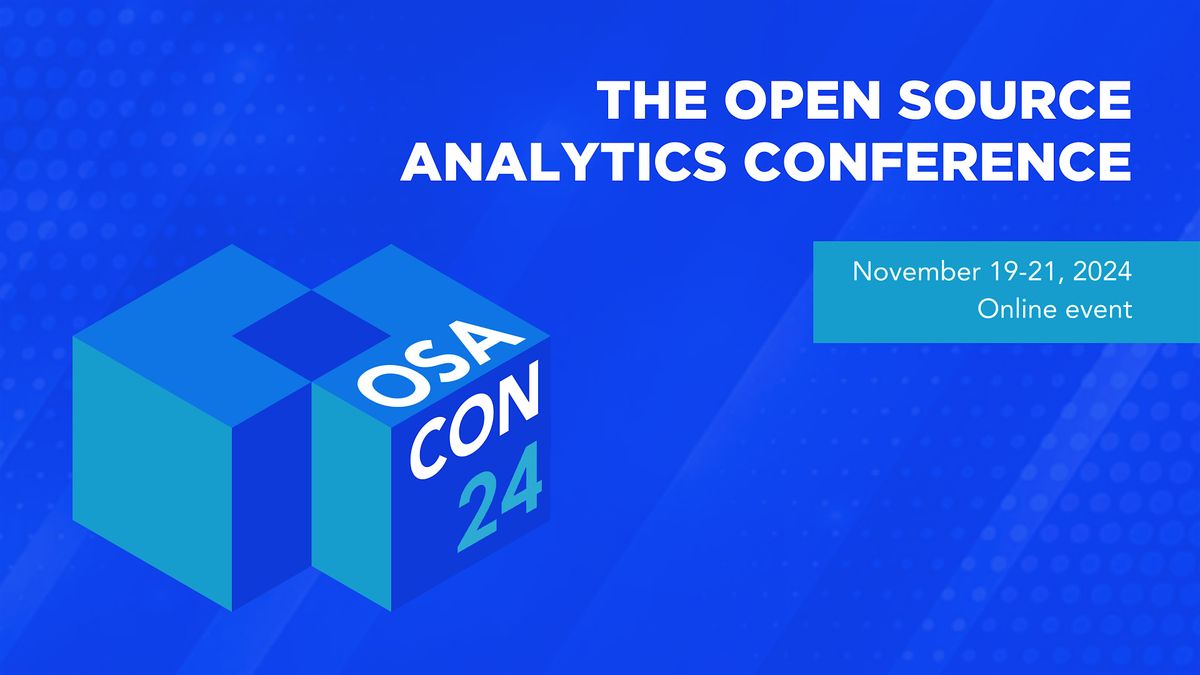 OSA Con 2024 - Free Online Event