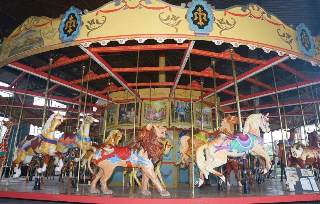 Evening At The Carousel