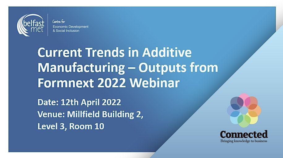 Current Trends in Additive Manufacturing- Outputs from Formnext