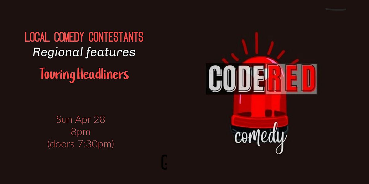 Code Red Comedy  Game Show Taping!