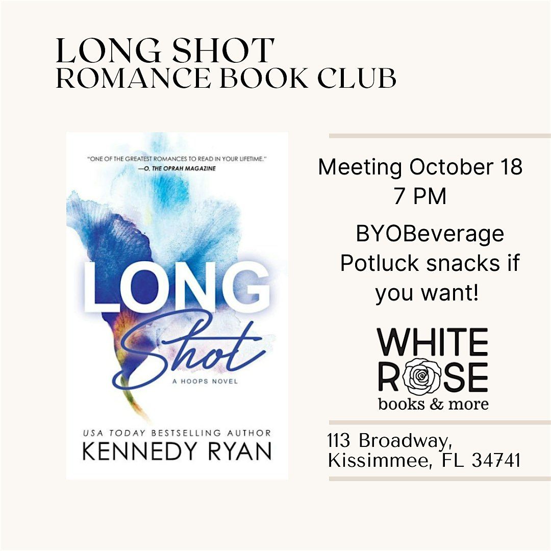 Long Shot by Kennedy Ryan | Romance Book Club