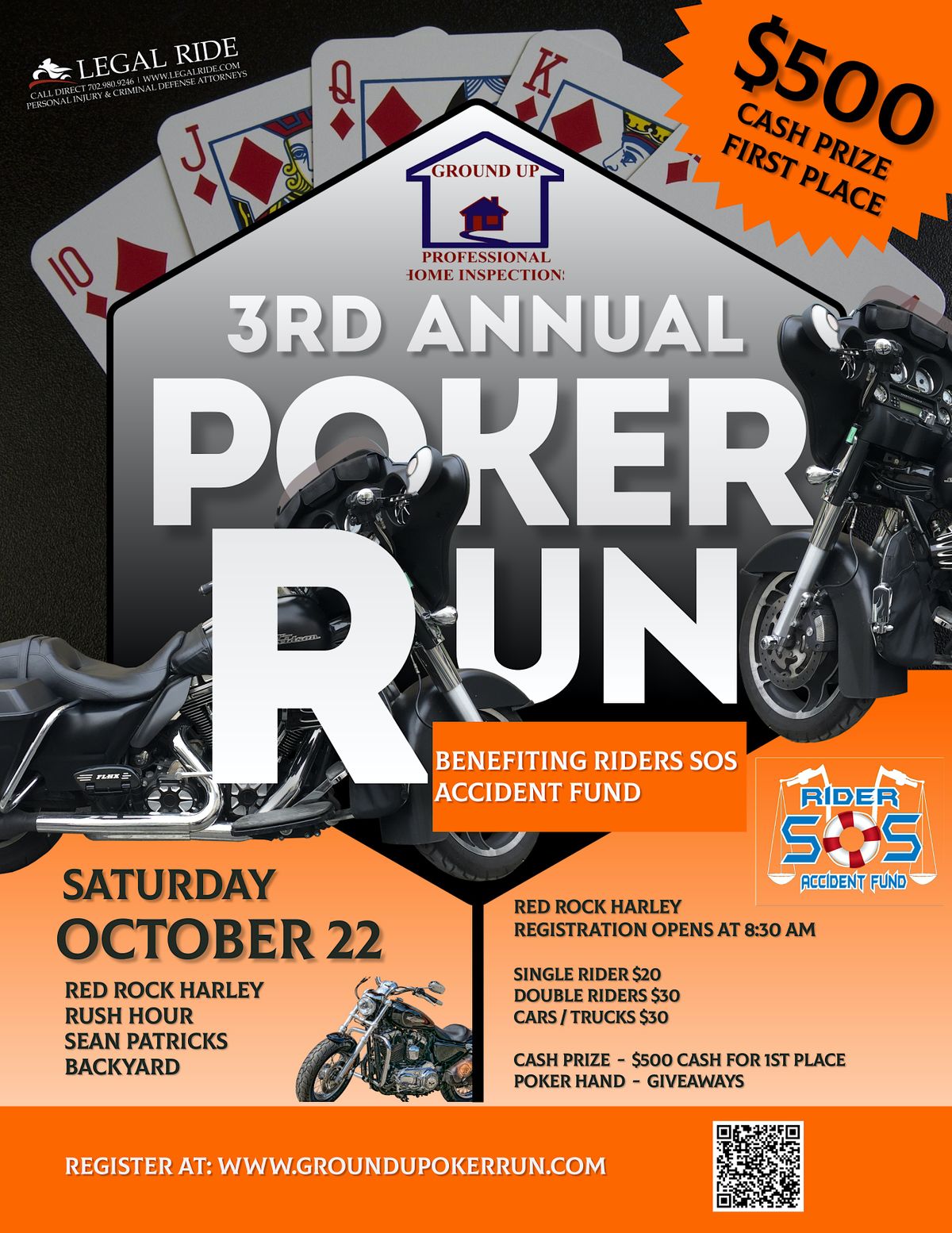 Ground Up Home Inspection Poker Run Benefiting Rid