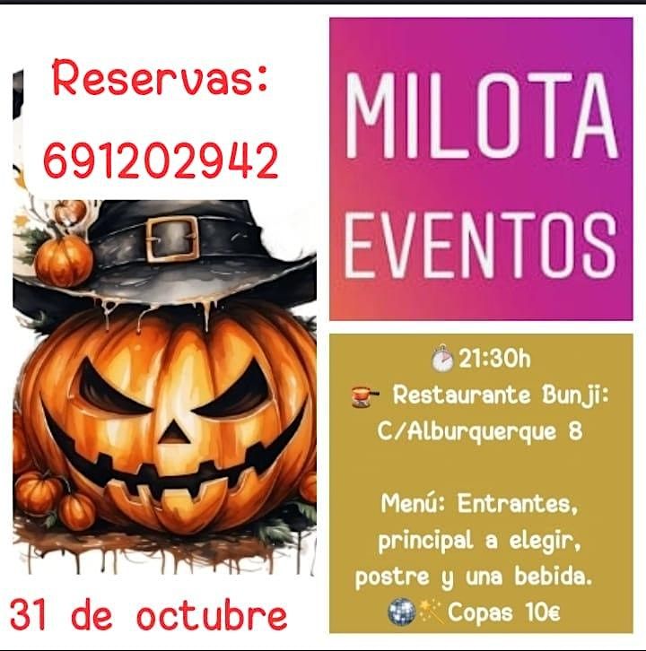 Fiesta de Halloween by MILOTA Eventos