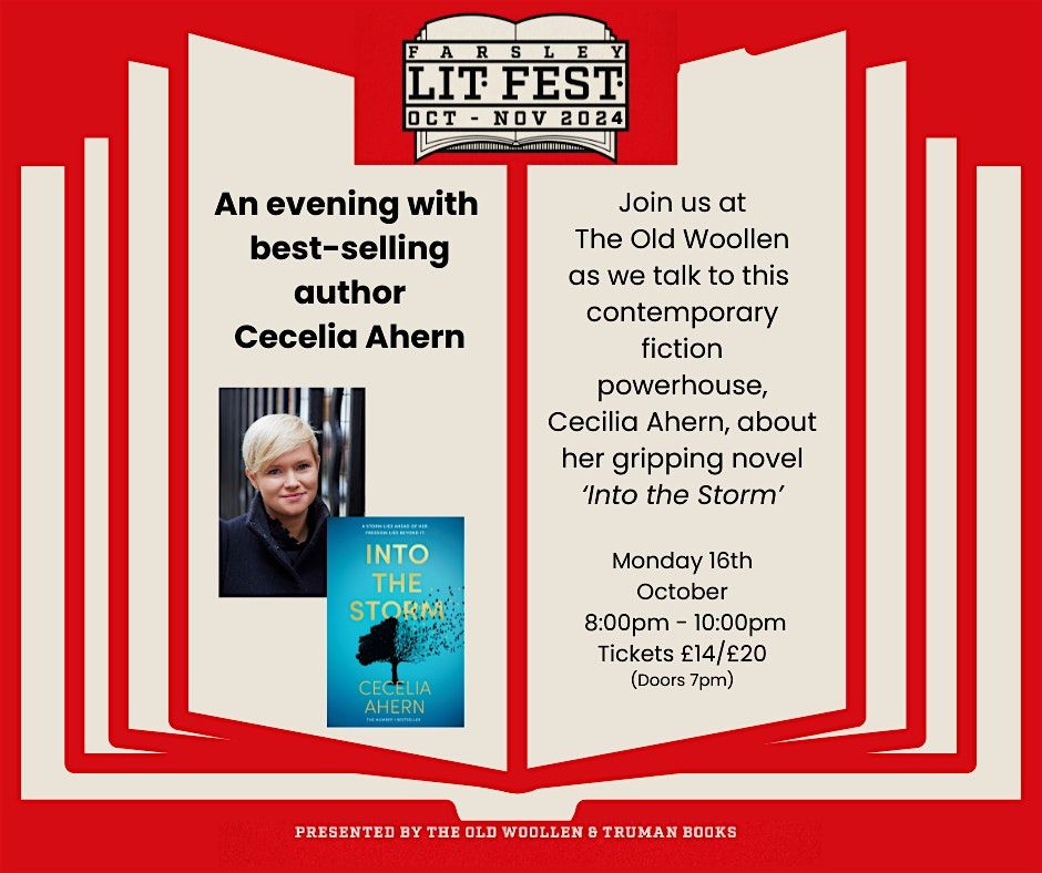 An evening with best-selling author Cecelia Ahern