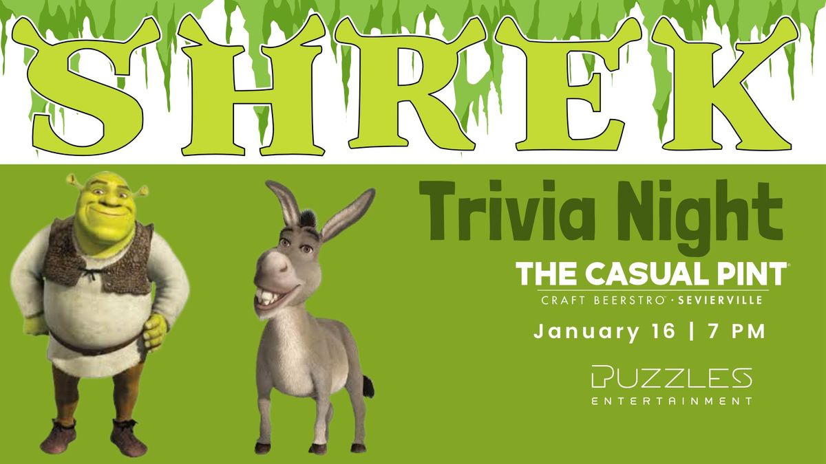 Shrek Trivia Night @ The Pint!