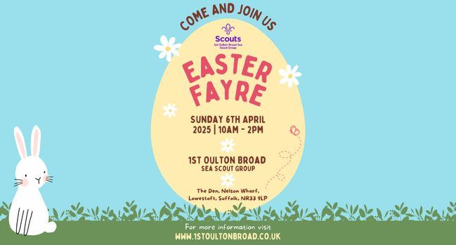 1st OB Sea Scout Group: Easter Fayre