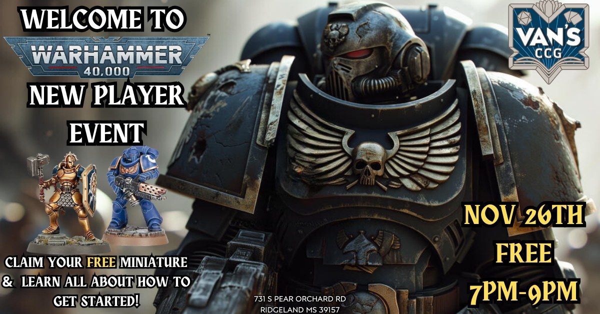 Welcome to Warhammer Event