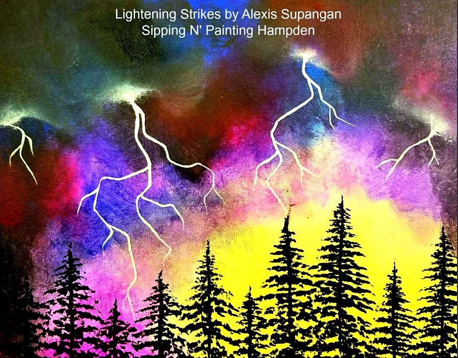 IN STUDIO CLASS Lightning Strikes Wed June 22nd 6:30pm $35