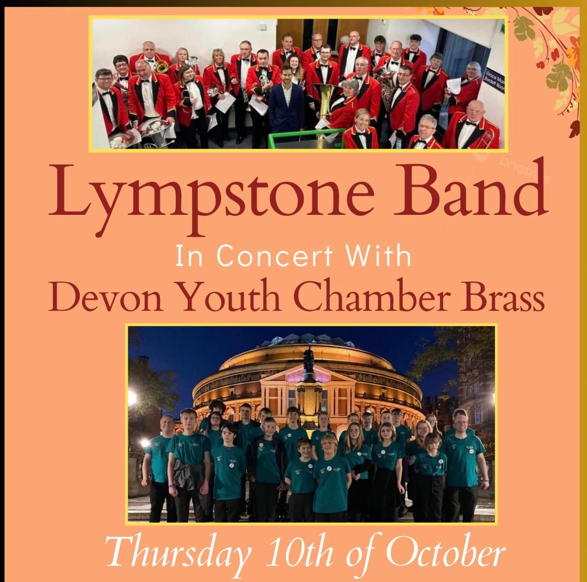 Joint Concert with Lympstone Band and Devon Youth Chamber Brass