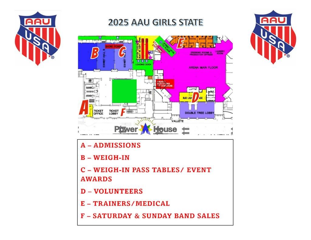 AAU Girls State Wrestling - 2 Day Pass at Alliant Energy PowerHouse