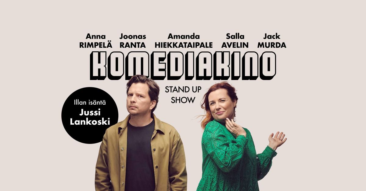 Stand up: Komediakino (Vihdin Kino)