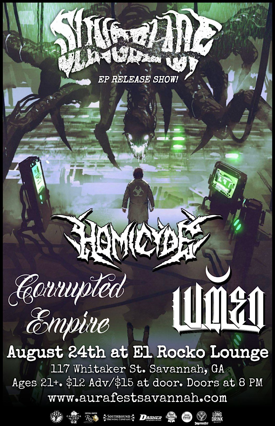 Slingblade (EP Release Show), with Homicyde, Corrupted Empire, Lumen