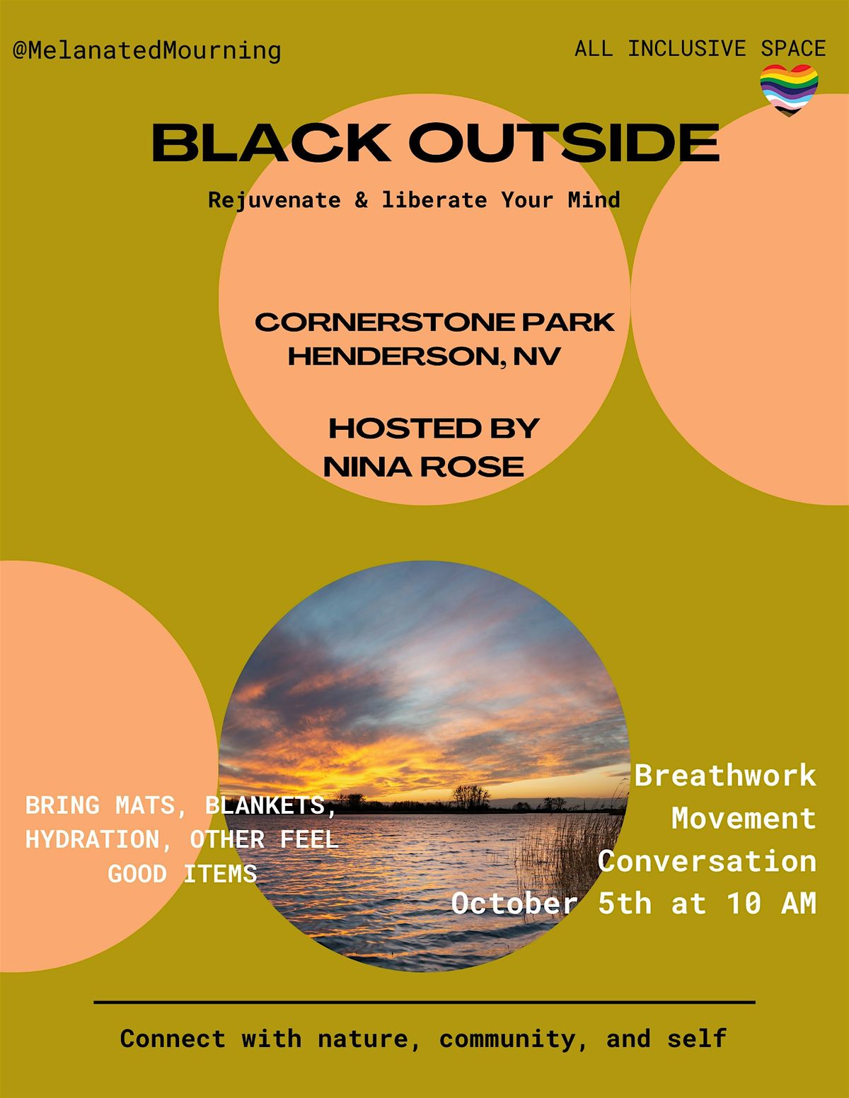 Black Outside: Breathwork and Yoga in Nature