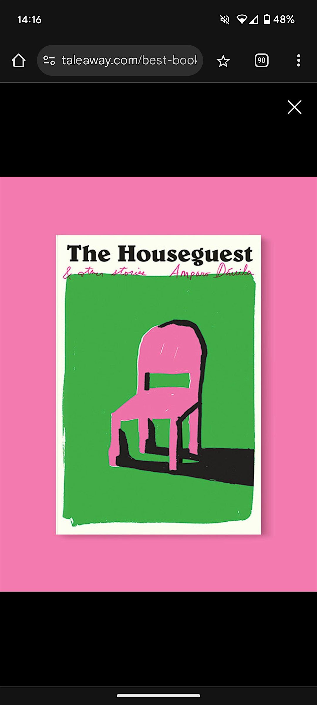 October Book Club - The Houseguest By Amparo Davila