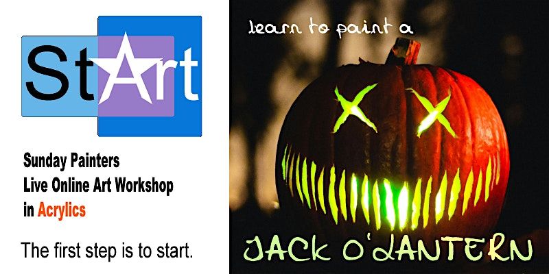 Sunday Painters: Halloween Jack O'Lantern