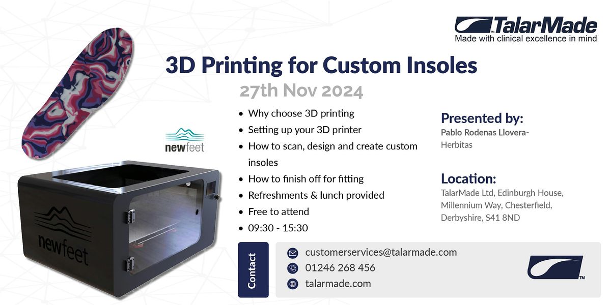 3D Printing For Custom Insoles