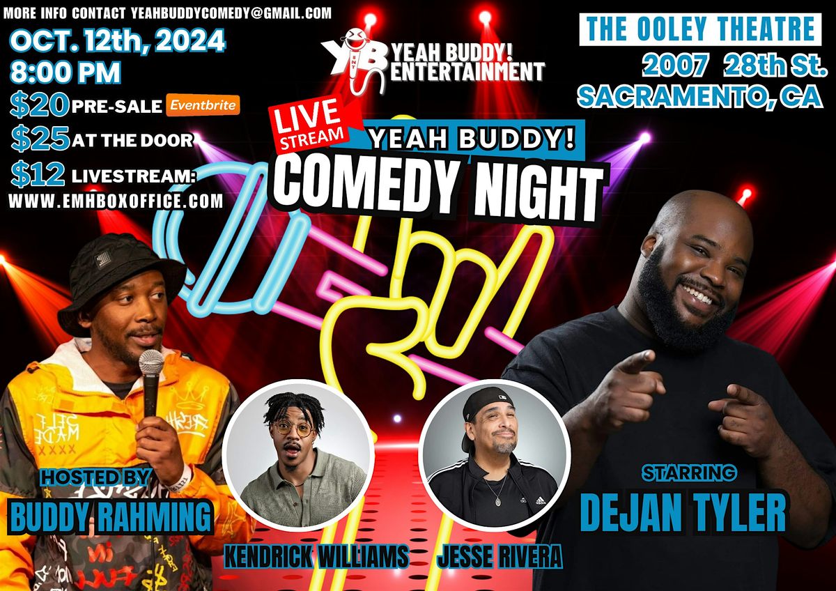 Yeah Buddy! Comedy Night: Live Stream