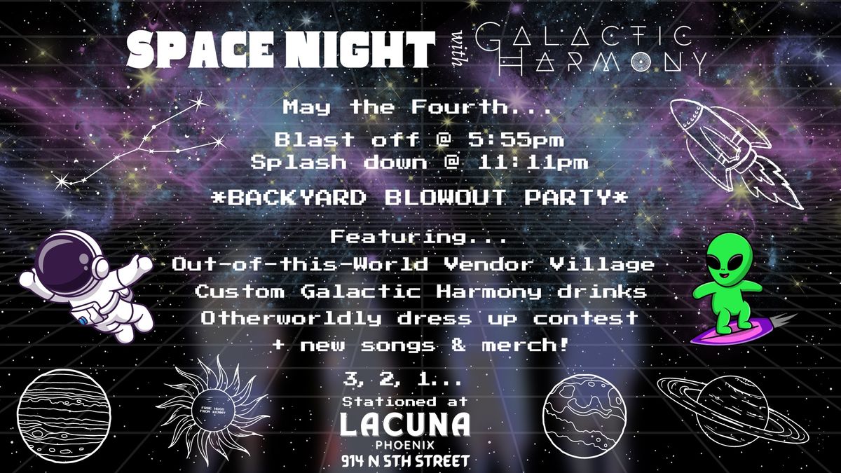 Space Night with Galactic Harmony\ud83d\udc7d\ud83c\udfb6