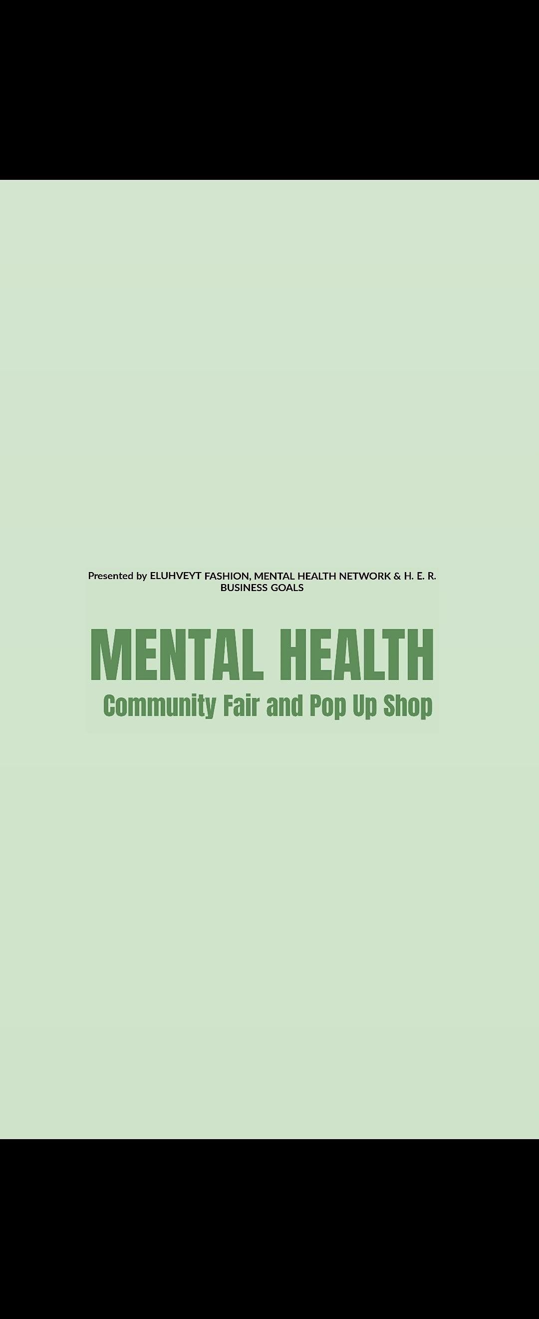 FREE Mental Health Community Pop Up Los Angeles