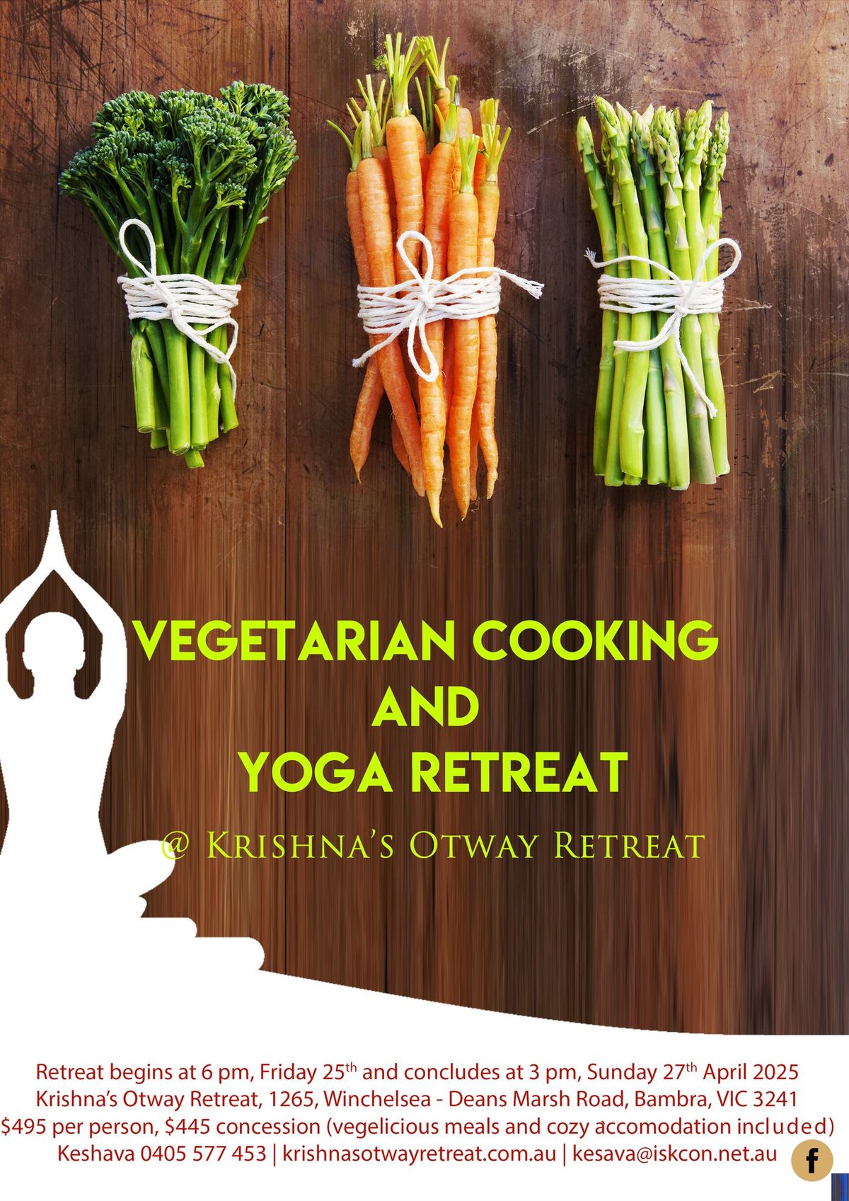 Vegetarian Cooking and Yoga Retreat