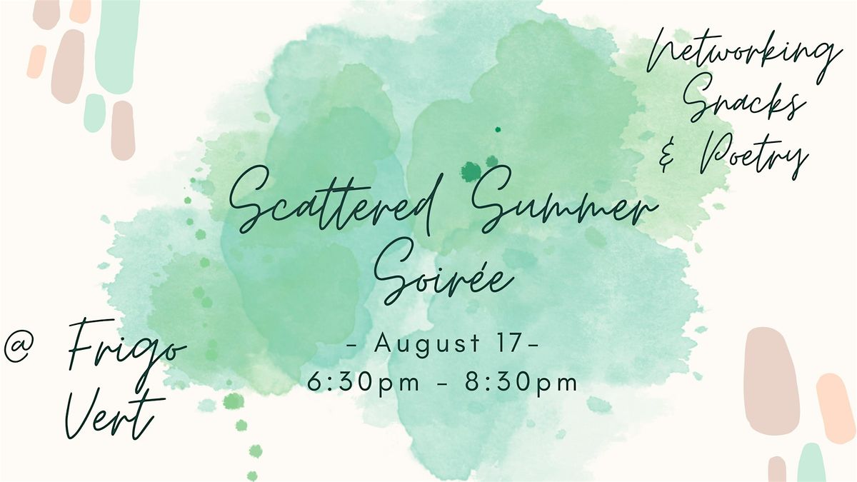 Scattered Summer Soir\u00e9e