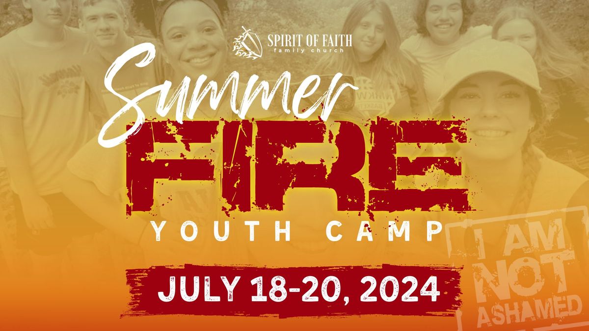 2024 Summer Fire Youth Camp, Coe College, Cedar Rapids, 18 July to 20 July