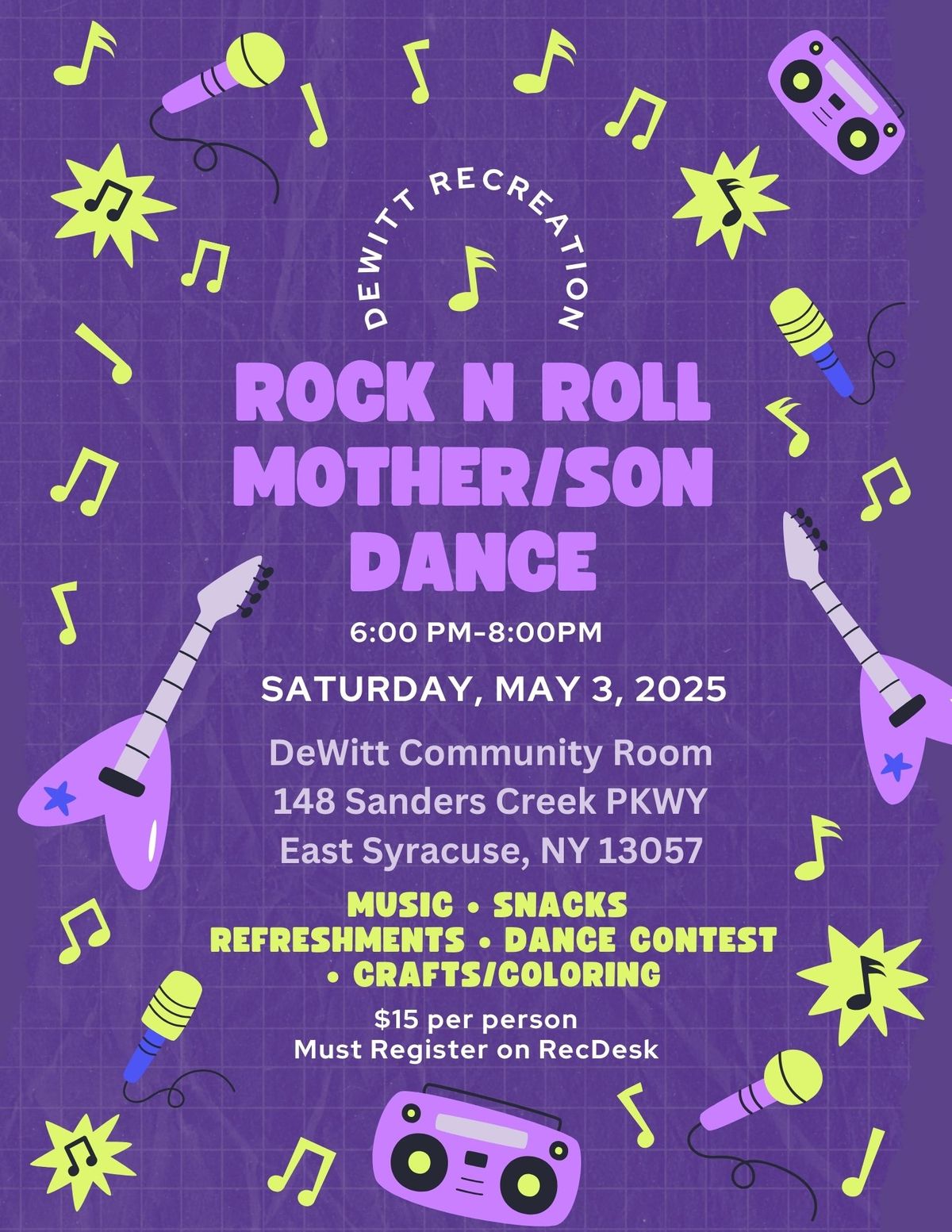 Mother\/Son Rock n' Roll Dance