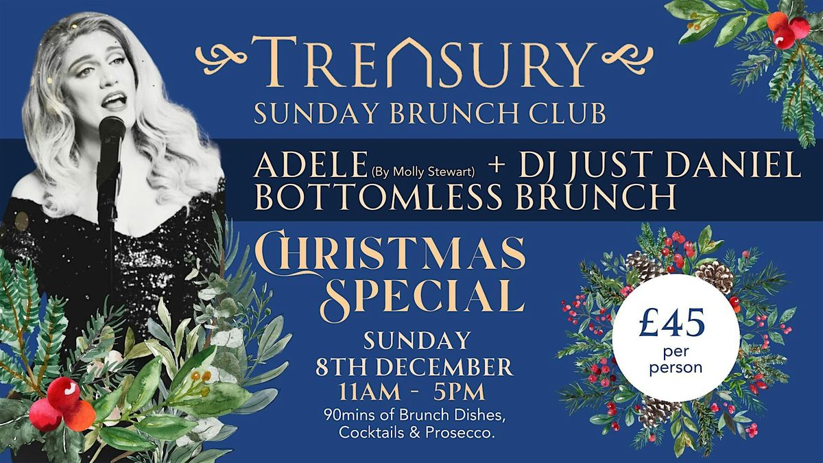 Adele Christmas Special Sunday Bottomless Brunch with Molly Stewart