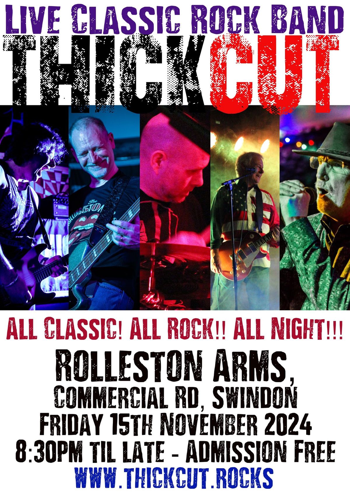 Thickcut - live at the Rolleston Arms, Swindon