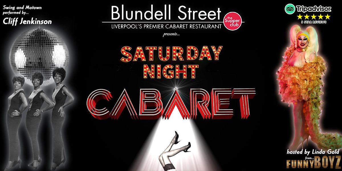 Blundells Supper Club hosts: SWING & MOTOWN with Cliff Jenkinson