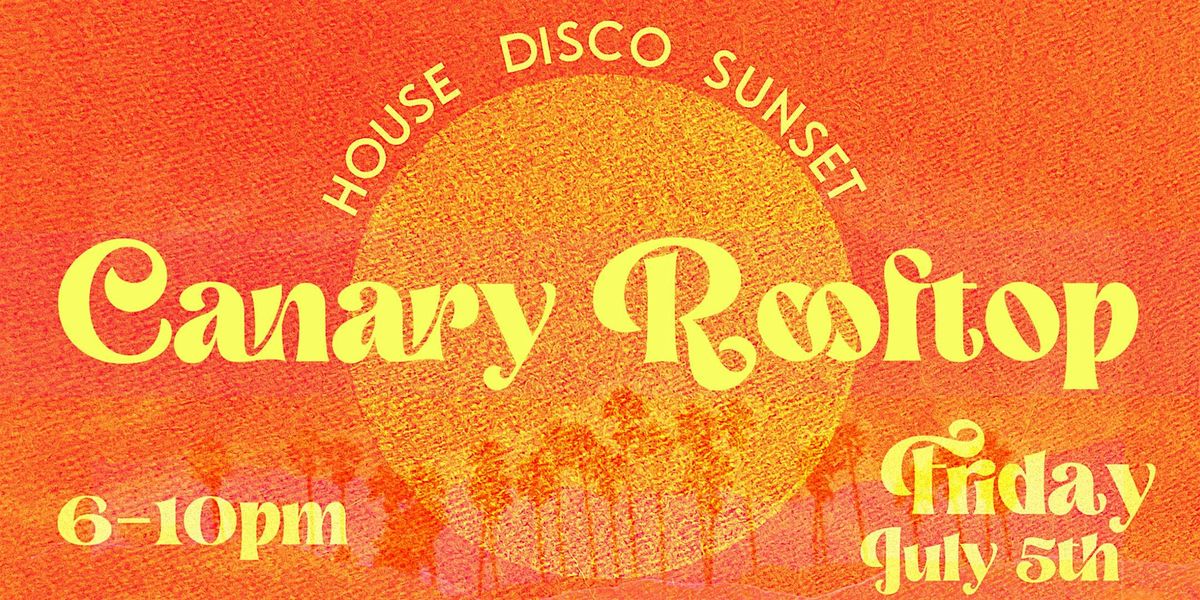 Canary Rooftop House Disco Sunset
