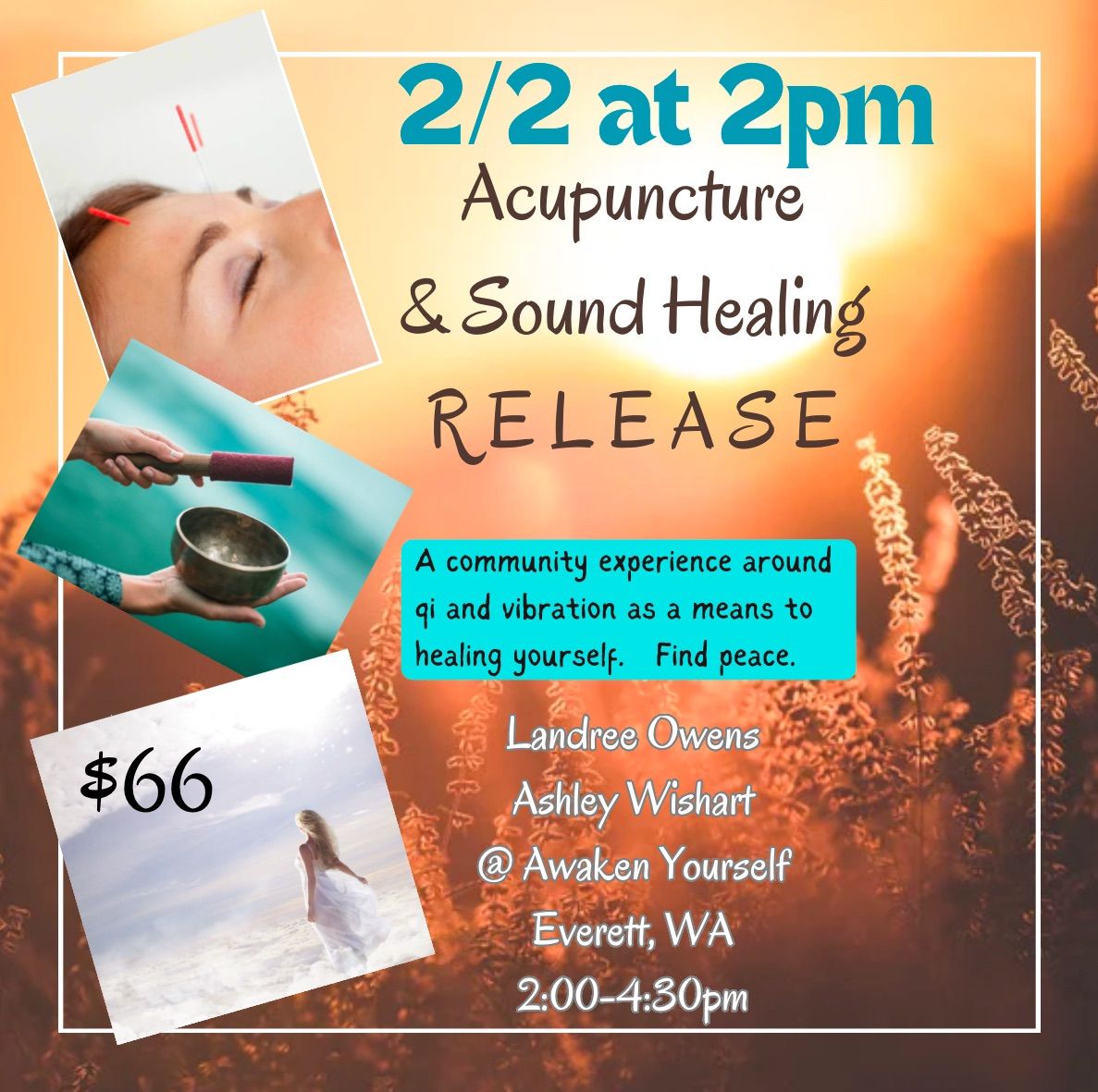 Acupuncture & Sound Healing RELEASE