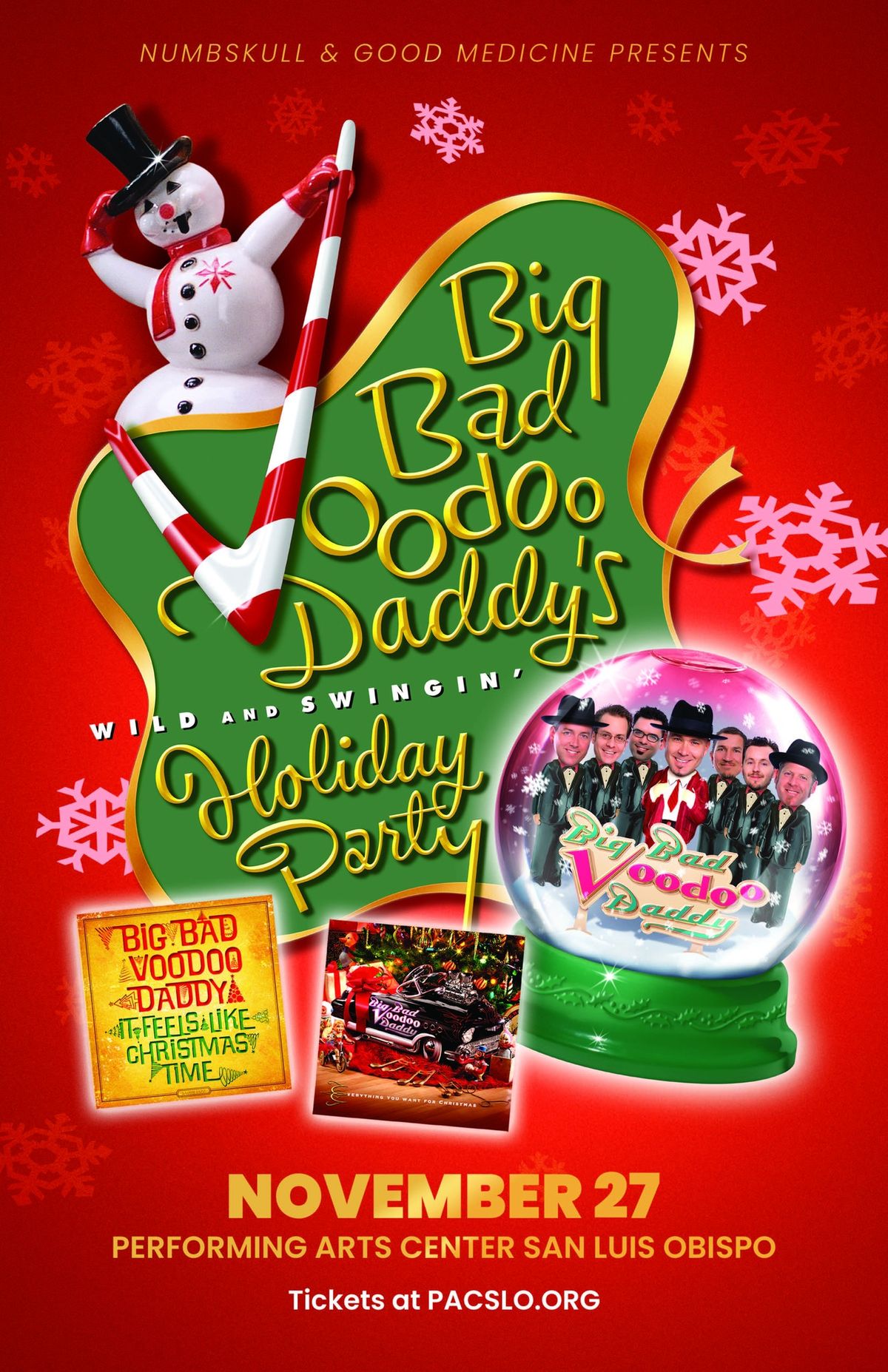 Big Bad Voodoo Daddy's Wild and Swingin Holiday Party at PAC SLO