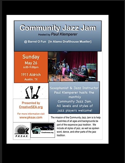 Community jazz jam