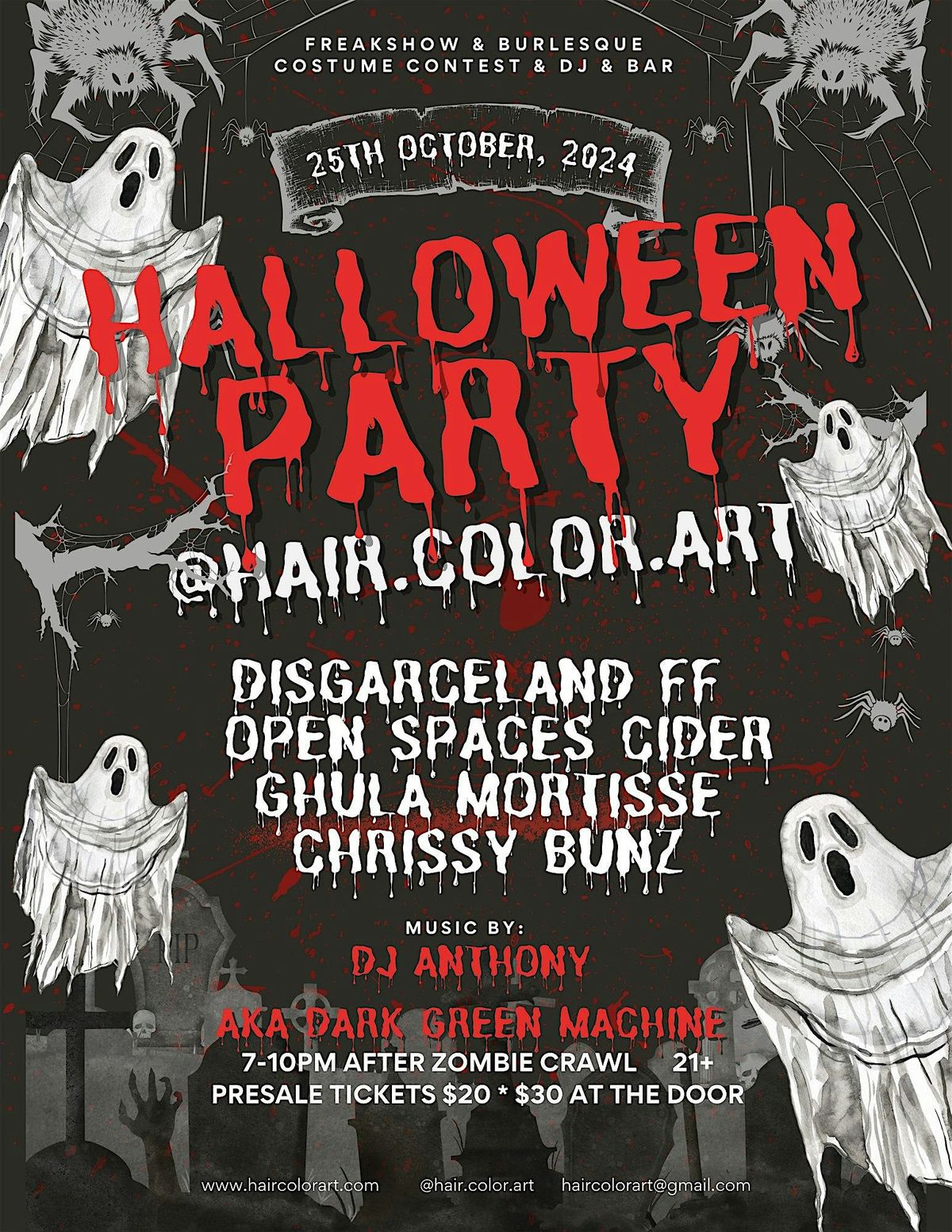 Halloween Party @Hair.Color.Art