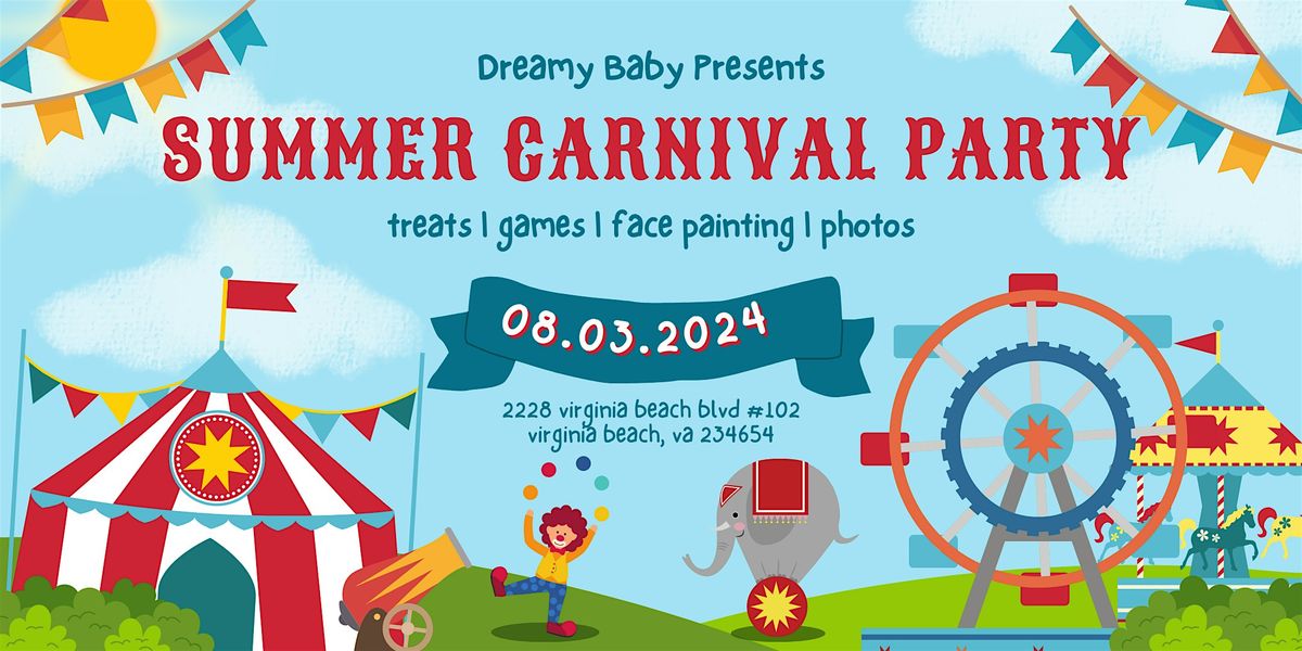Dreamy Baby Studios Summer Carnival Party