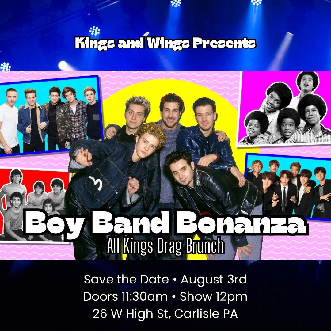 Boy Band Bonanza Drag Brunch