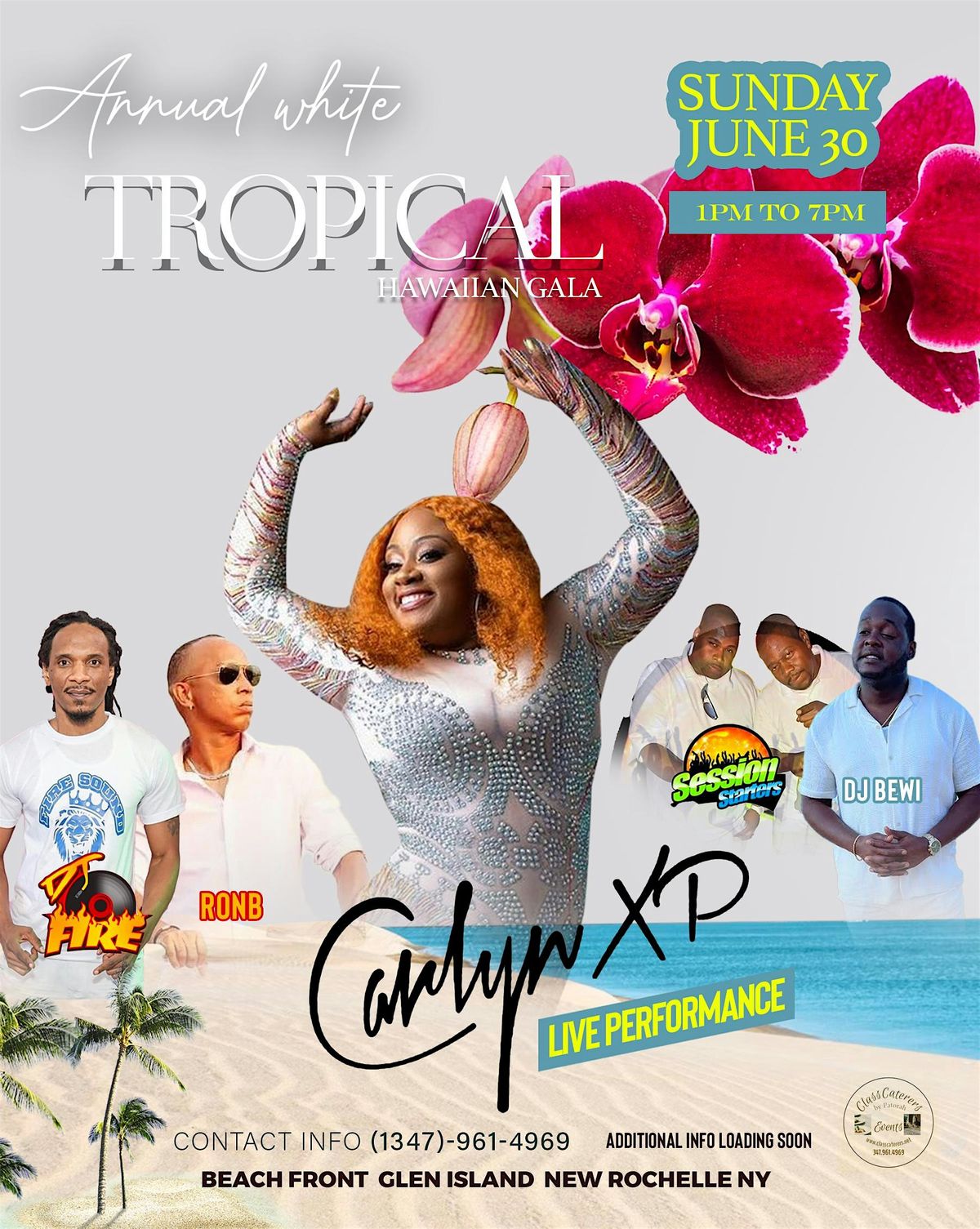 Annual Tropical Hawaiian white gala 2024