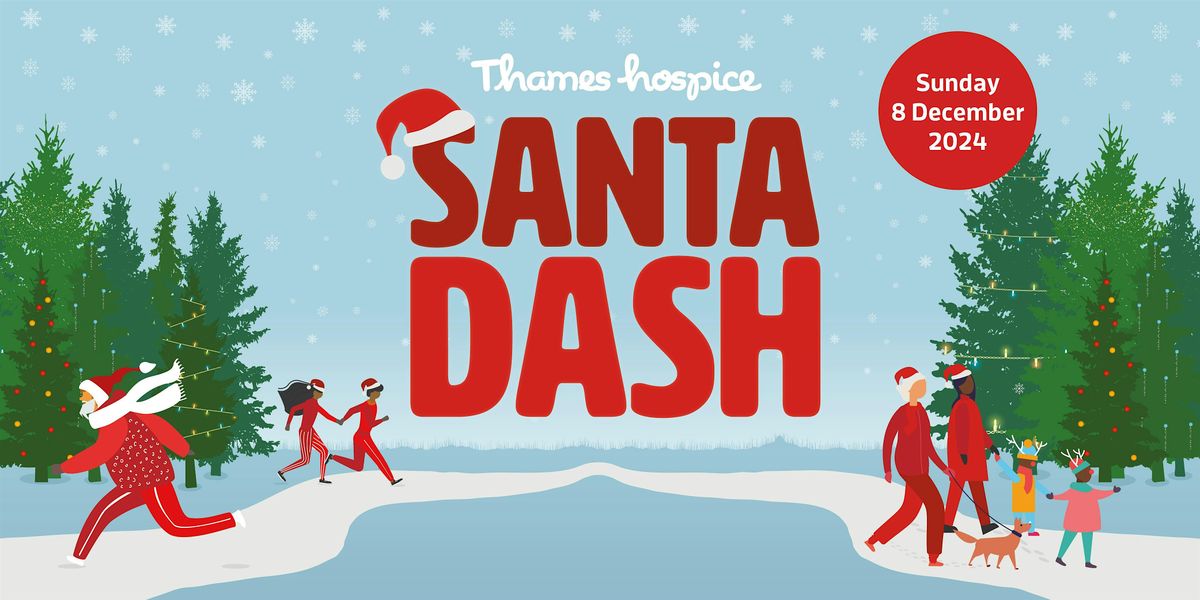 Thames Hospice Santa Dash 2024