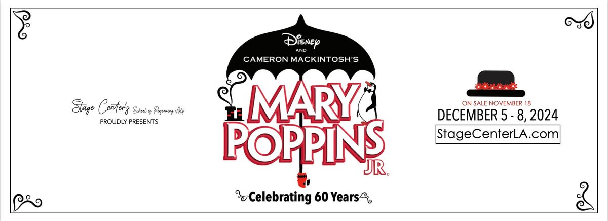 Disney's MARY POPPINS (Junior Edition) ~ presented by Stage Center's SoPA