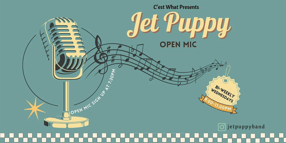 Jet Puppy Open Mic
