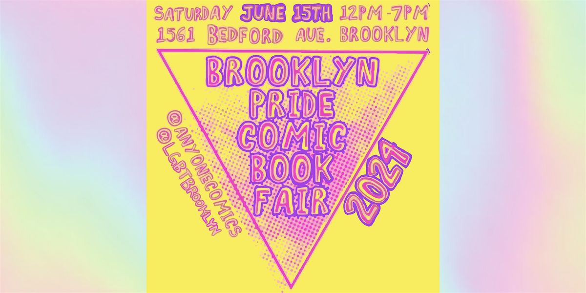 Brooklyn Pride Comic Book Fair 2024